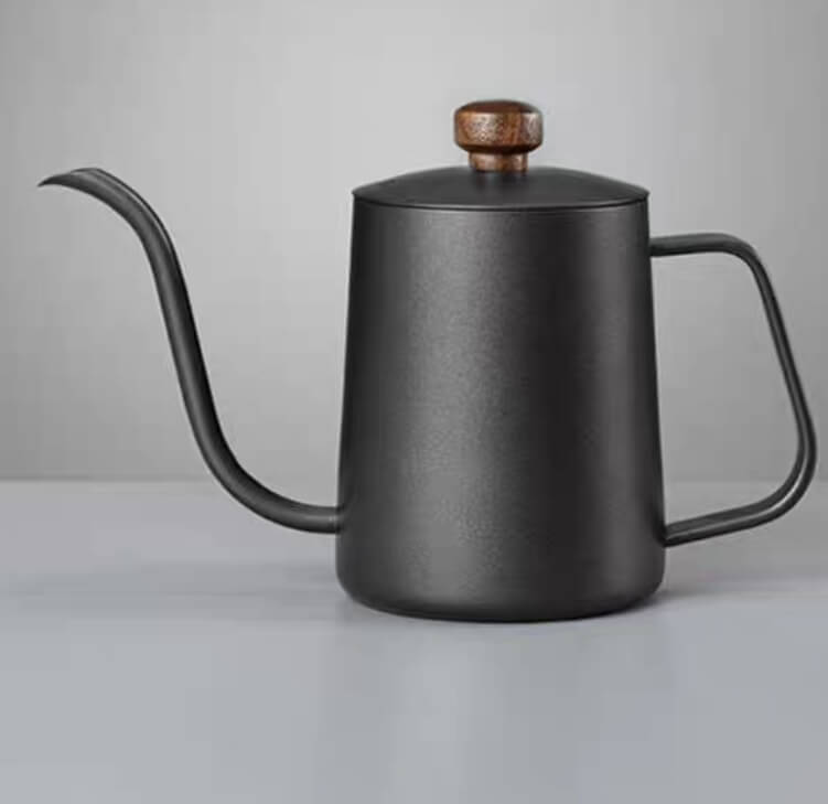 咖啡手沖壺550ml 304不銹鋼 連蓋 Coffee pour over kettle - Quality Life Coffee